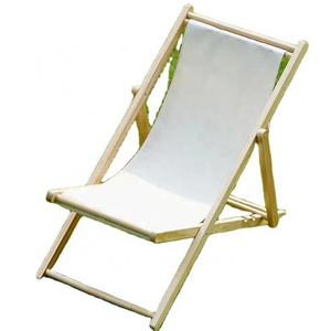 Foldable wooden high-quality beach chair outdoor leisure chair for children