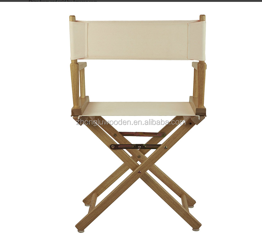 2017 hot sales CXZL1730 wood Frame Canvas Director folding Chair