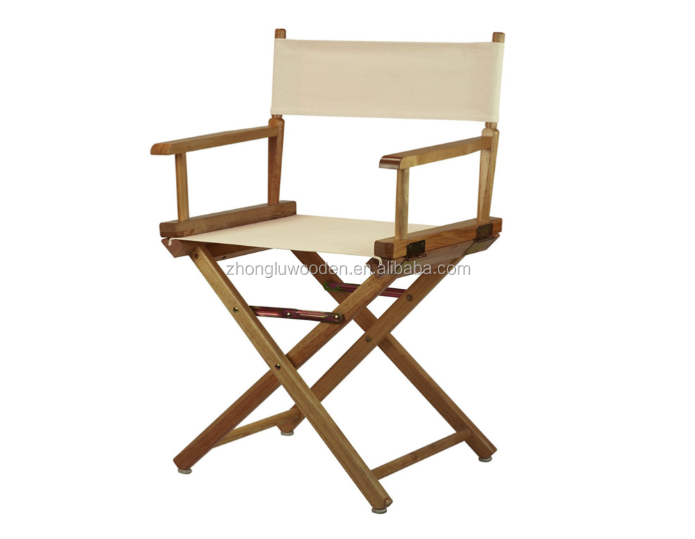 2017 hot sales CXZL1730 wood Frame Canvas Director folding Chair