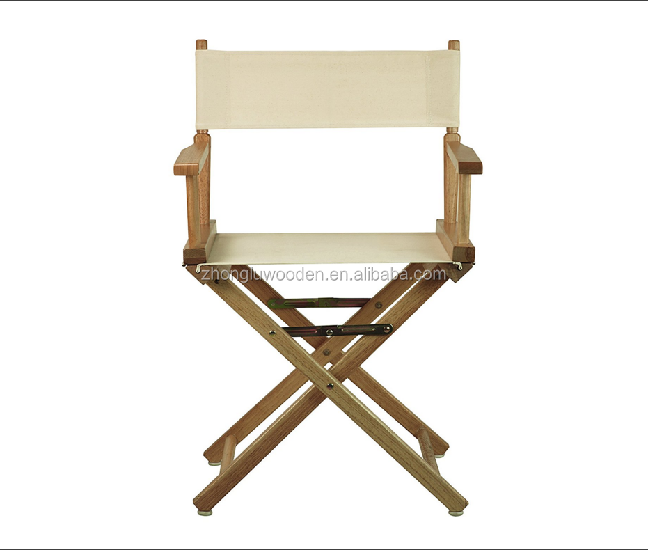 2017 hot sales CXZL1730 wood Frame Canvas Director folding Chair