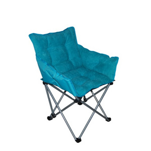 Favourable Price High Quality Collapsible Outdoor Lounge Chair with Metal Frame