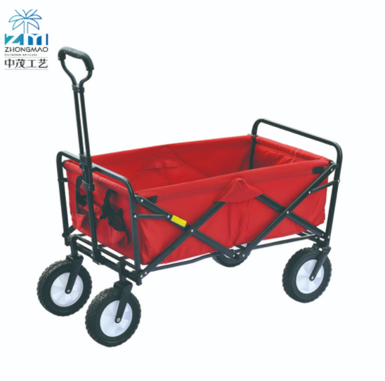 Best Seller Outdoor High Quality Folding Camping Handy Wagon Cart with Four Wheels of 2023