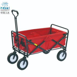 Best Seller Outdoor High Quality Folding Camping Handy Wagon Cart with Four Wheels of 2023