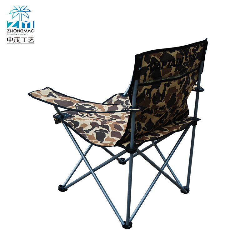 Wholesale camouflage light weight folding customized camping chairs folding for walmart