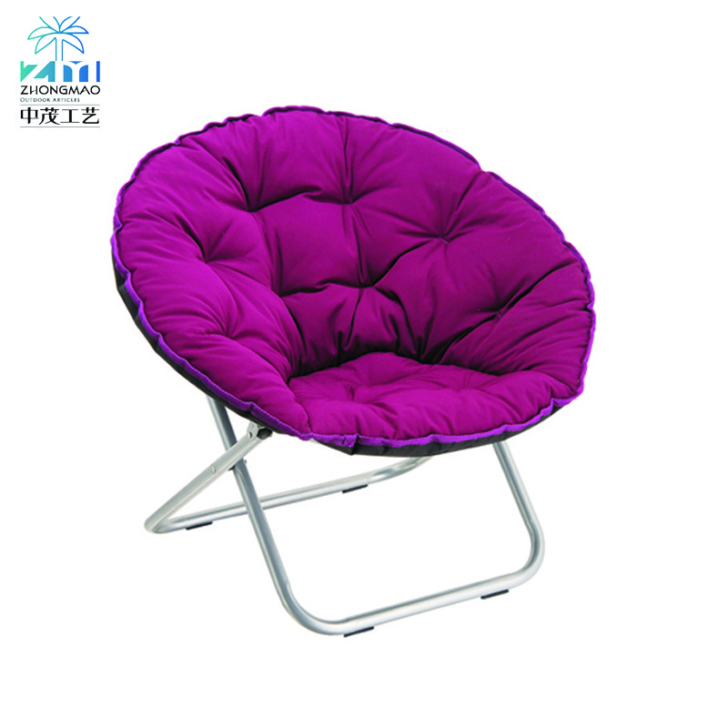 Wholesale High Quality Light Weight Portable Lounge Folding Moon Chair