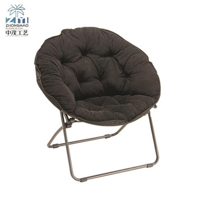 Friendly ZM2020D large comfortable folding saucer moon chair