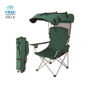 Fishing Picnic Camping Metal Cheap Foldable Beach And Garden Chair Portable Backpack Folding Beach Chair With Sunshade