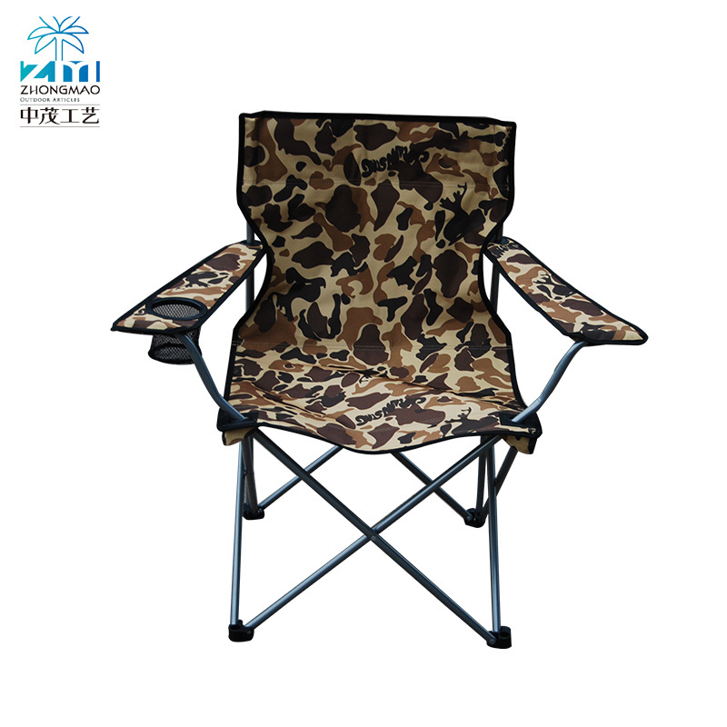 Wholesale camouflage light weight folding customized camping chairs folding for walmart