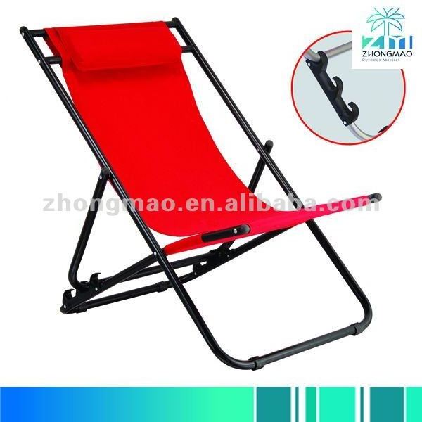 New customized chaise folding beach sun travel chair chaise lounge