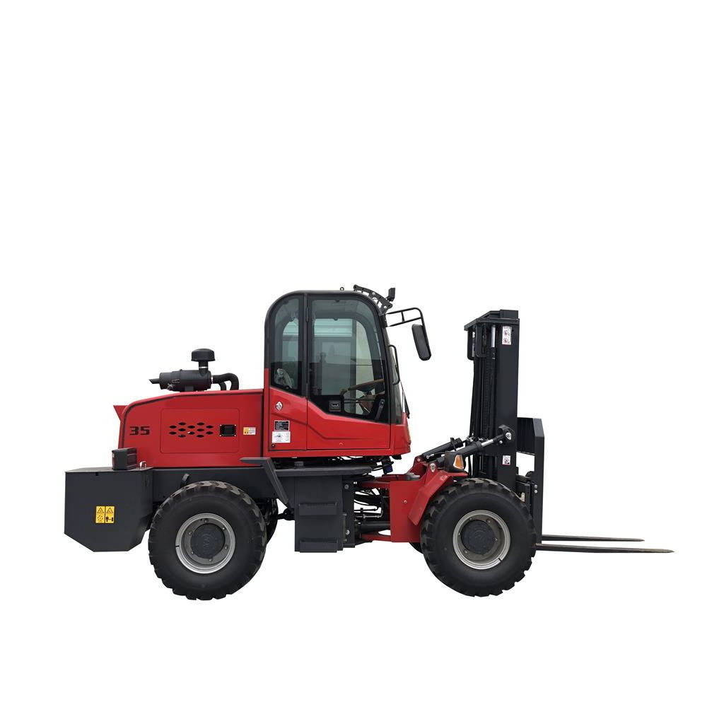 5000Kg Forklift Forklift 7 Ton Price All-Terrain Forklift