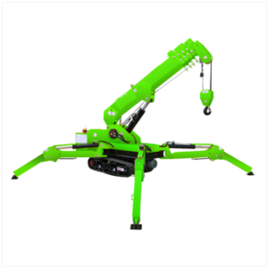 Smart design small portable mini tower crane factory wholesale price mini spider crawler crane for sale 3 tons spider crane