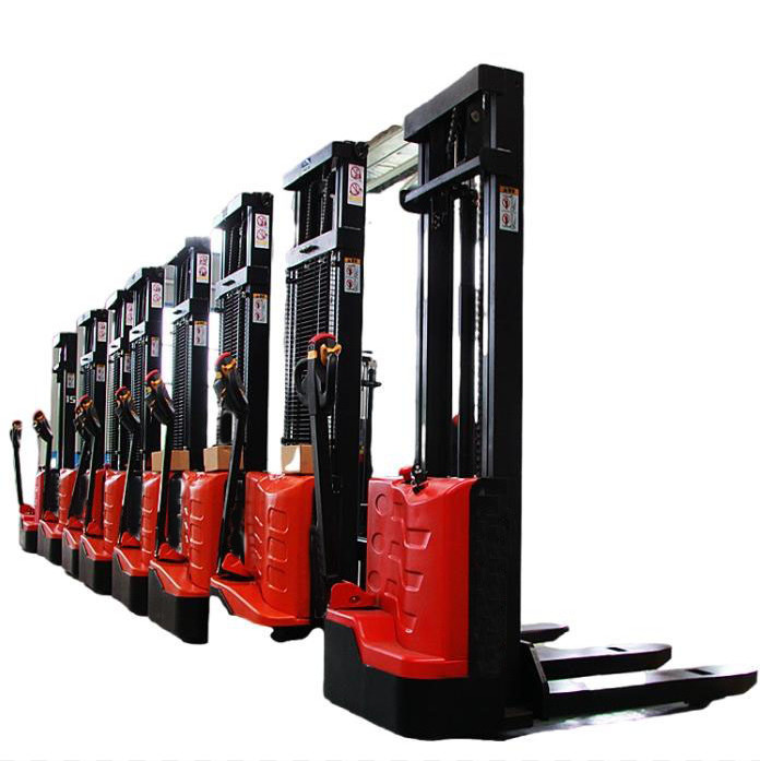 Smart 500kg 1000kg 1500kg mini electric pallet stacker automatic loading mini semi-electric pallet stacker