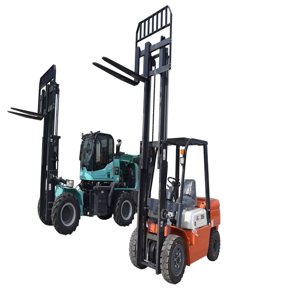 5000Kg Forklift Forklift 7 Ton Price All-Terrain Forklift