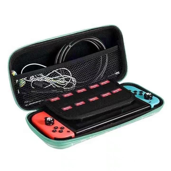 Leaf Pattern Case Is Used For The Nintendo Switch Oled Nintendo Switch Case Nintendo Switch Oled Bag