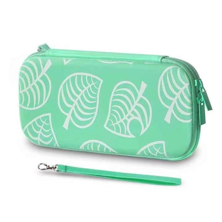 Leaf Pattern Case Is Used For The Nintendo Switch Oled Nintendo Switch Case Nintendo Switch Oled Bag