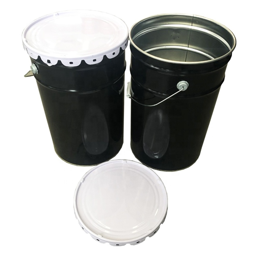 UN approved 25liters empty steel drum for chemical with flower/lug lid