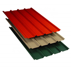 Galvanized Corrugated Color Coated Carbon Steel Plate Prepainted  Corrugated  Steel Roofing Sheet