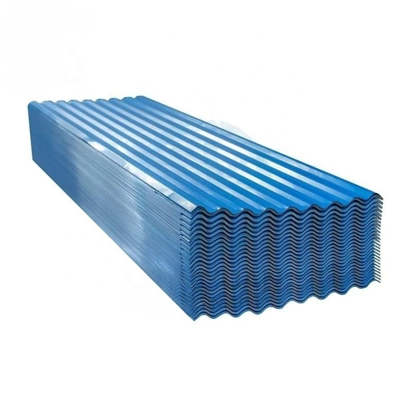 Hot rolled dipped Zinc Galvanized Steel Gauge 26 27 28 GI/GL Regular Spangle Aluzinc Galvalume Corrugated Roof Sheet