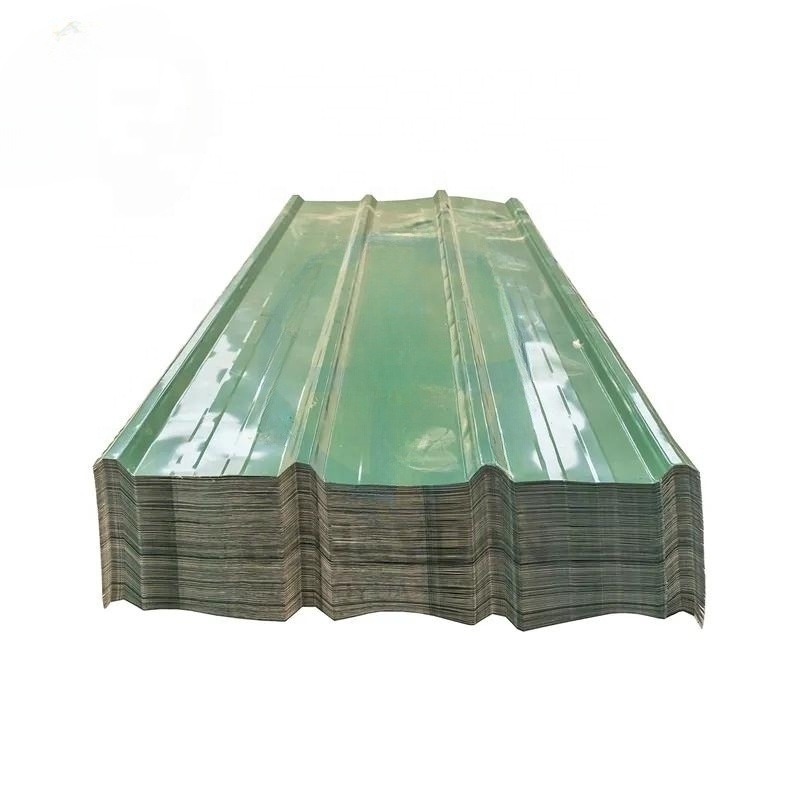 Hot rolled dipped Zinc Galvanized Steel Gauge 26 27 28 GI/GL Regular Spangle Aluzinc Galvalume Corrugated Roof Sheet