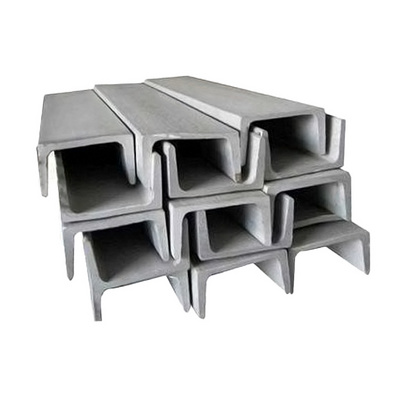 PFC Mild Steel Q235B Q345B C Channel U Channel PFC for sleeper retaining wall steel posts galvanised c section