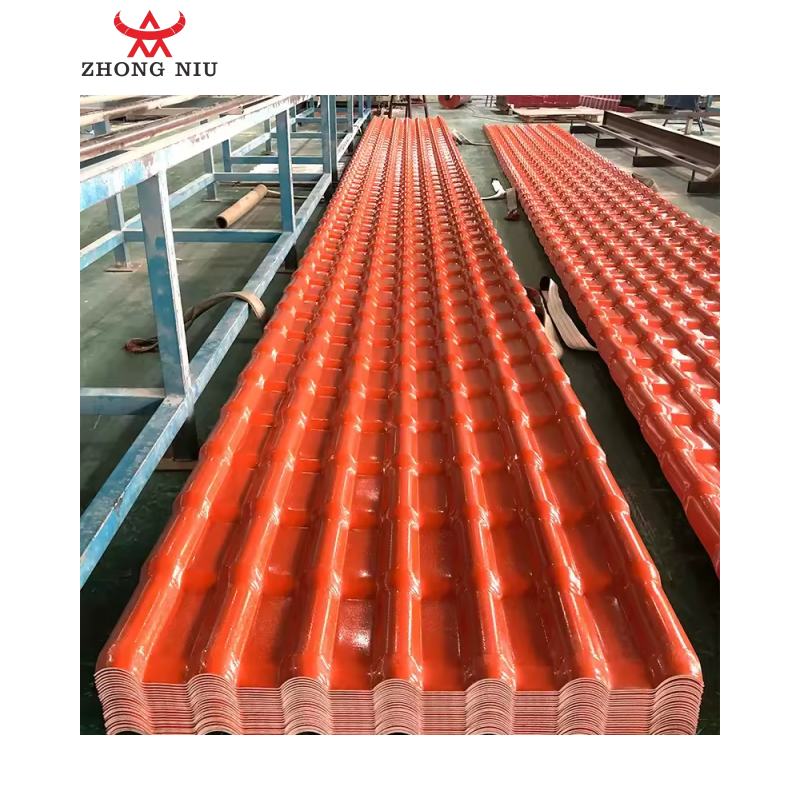 Insulation Resistance Upvc Plastic Roofing Tile Asa Pvc Roof Sheet For Plant