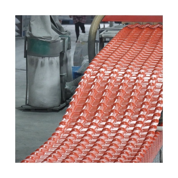 Heat Resisted Asa Pvc Plastic Sheet Synthetic Roof Tile Upvc Roofing Philippines For House