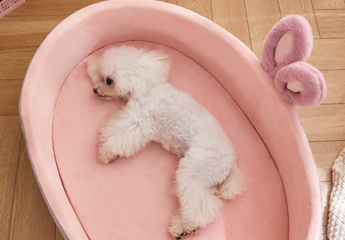 Wholesale pet nest products washable dog mat cat pink princess bed