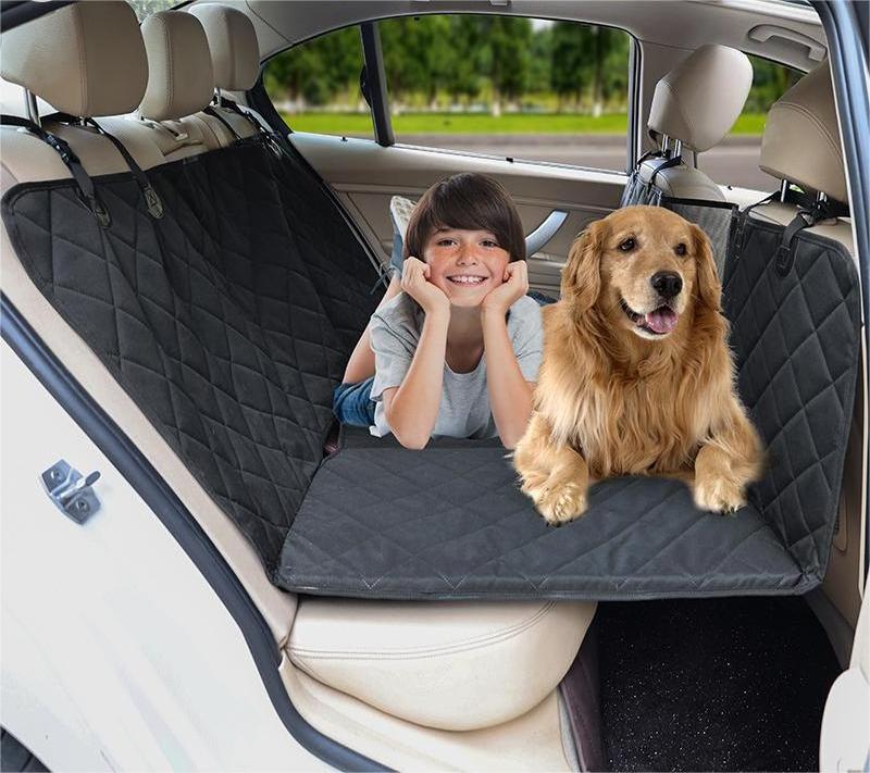 Popular Pet Car Cushion Rear Seat Waterproof and Scratch-resistant Large Dog Car Dog Nest Cushion