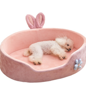 Wholesale pet nest products washable dog mat cat pink princess bed