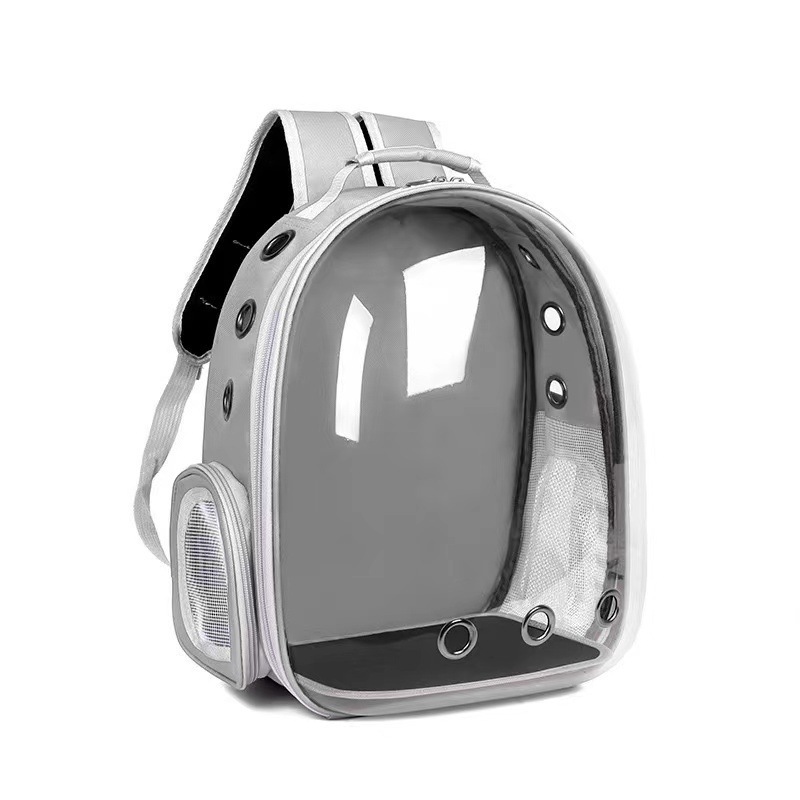 Panoramic Transparent Cat bag Side Open Portable Outdoor Cat Dog Carrier Bag Travel Suitcase for Pet Travel Transparent Case