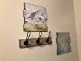 Wooden Natural Environment Protection Rustic Wall Mounted Coat Rack