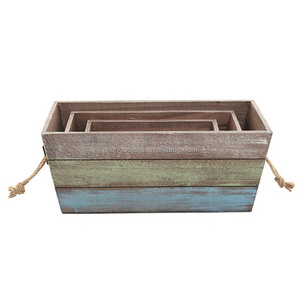 Rustic Style Nesting Wooden Decorative Storage Crates Vintage Rustic Cheap Wooden Fruit Vegetable Crates Boxes For Sale