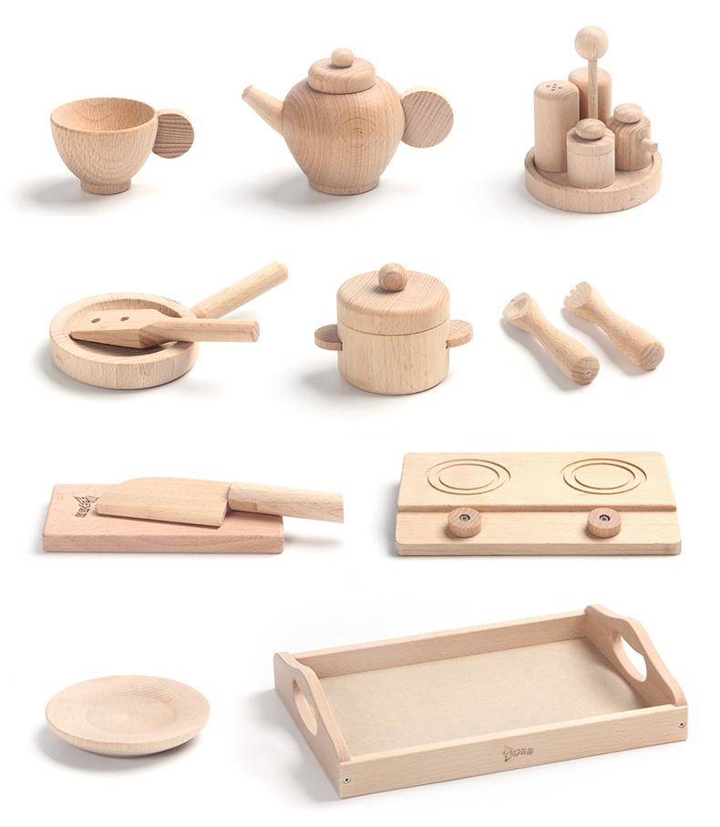 Children western-style tableware play home cooking toy girl boy afternoon tea kitchen simulation cooking set gift