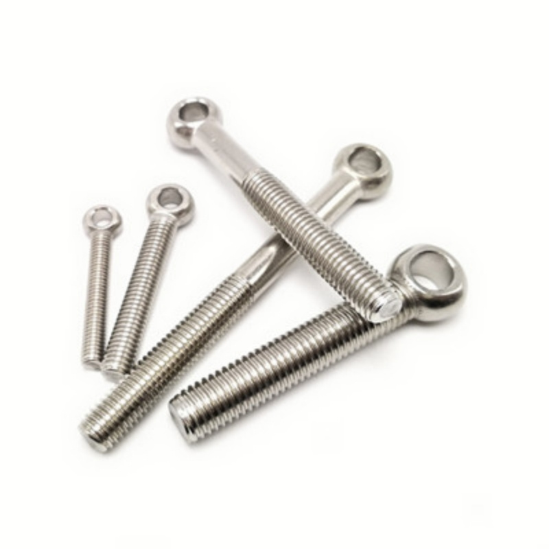 Fastener Manufacturer  M4 - M36 Stainless Steel 304 Din 444 Swing Bolts Eye Bolts Building Screws