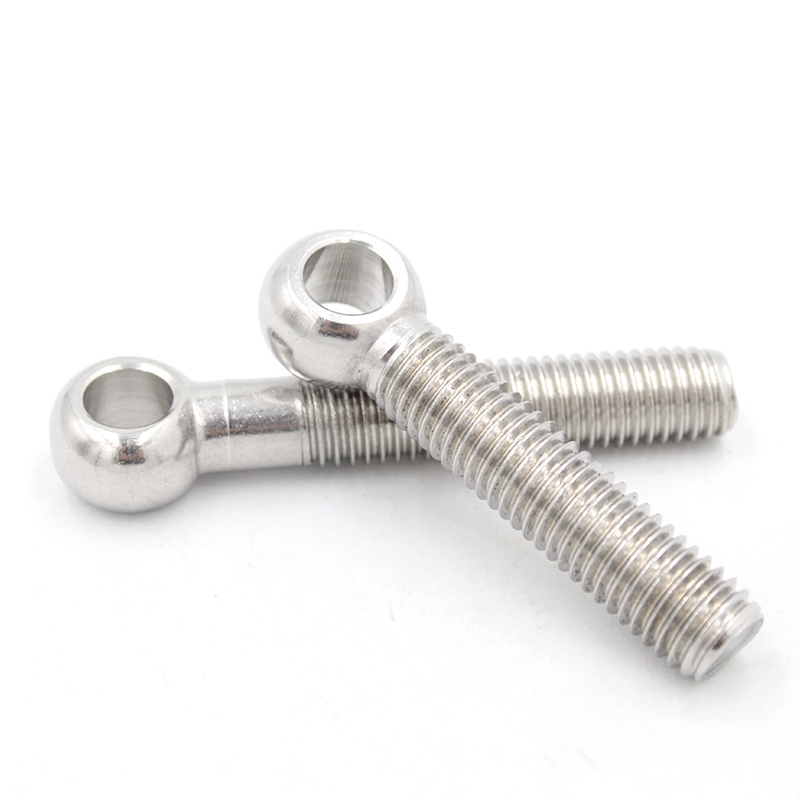 Fastener Manufacturer  M4 - M36 Stainless Steel 304 Din 444 Swing Bolts Eye Bolts Building Screws