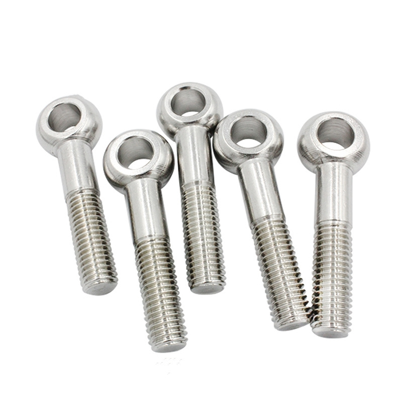 Fastener Manufacturer  M4 - M36 Stainless Steel 304 Din 444 Swing Bolts Eye Bolts Building Screws