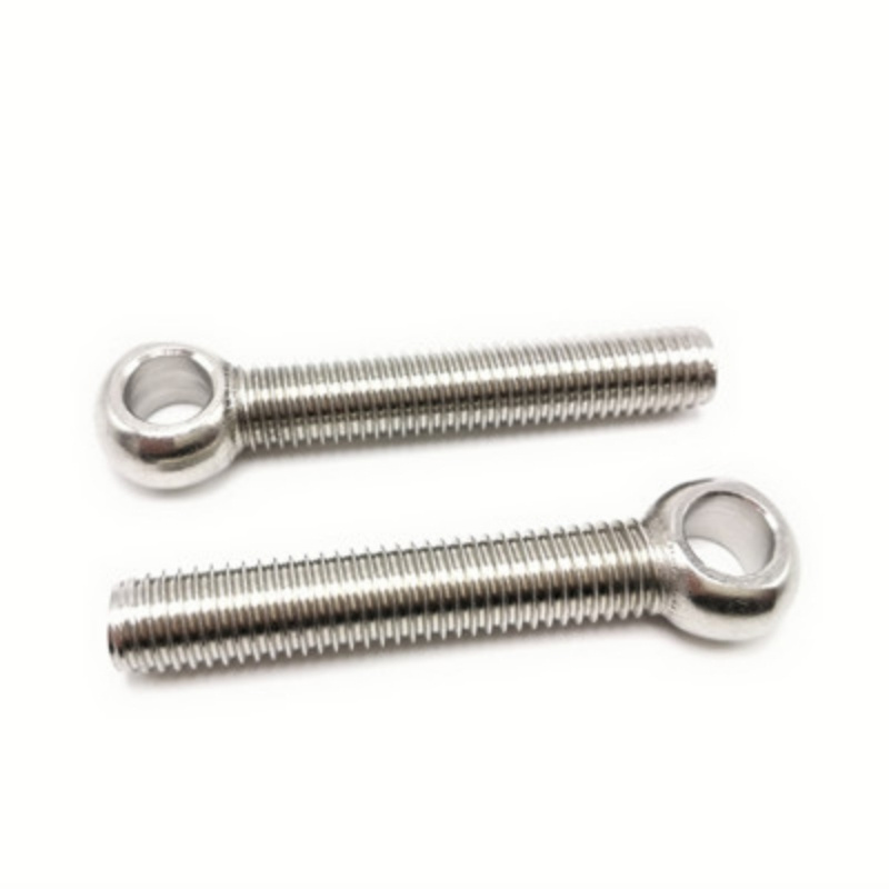 Fastener Manufacturer  M4 - M36 Stainless Steel 304 Din 444 Swing Bolts Eye Bolts Building Screws