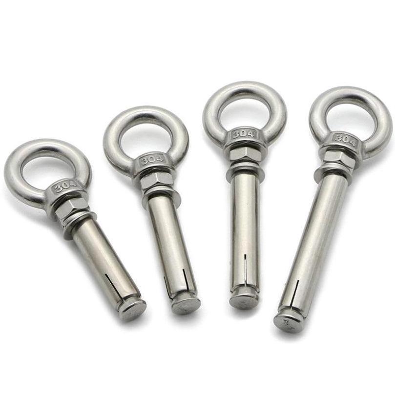 Wholesale Customized Stainless Steel Lifting Eye Ring Nut Concrete Anchor Sleeve Expansion Anchor