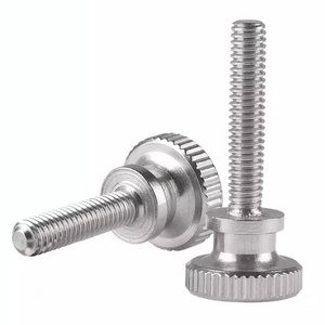 High Head Knurled Hand Twist Wall Lock Micro Adjustment 304 Stainless Steel GB 834 Knurled Thumb Screws