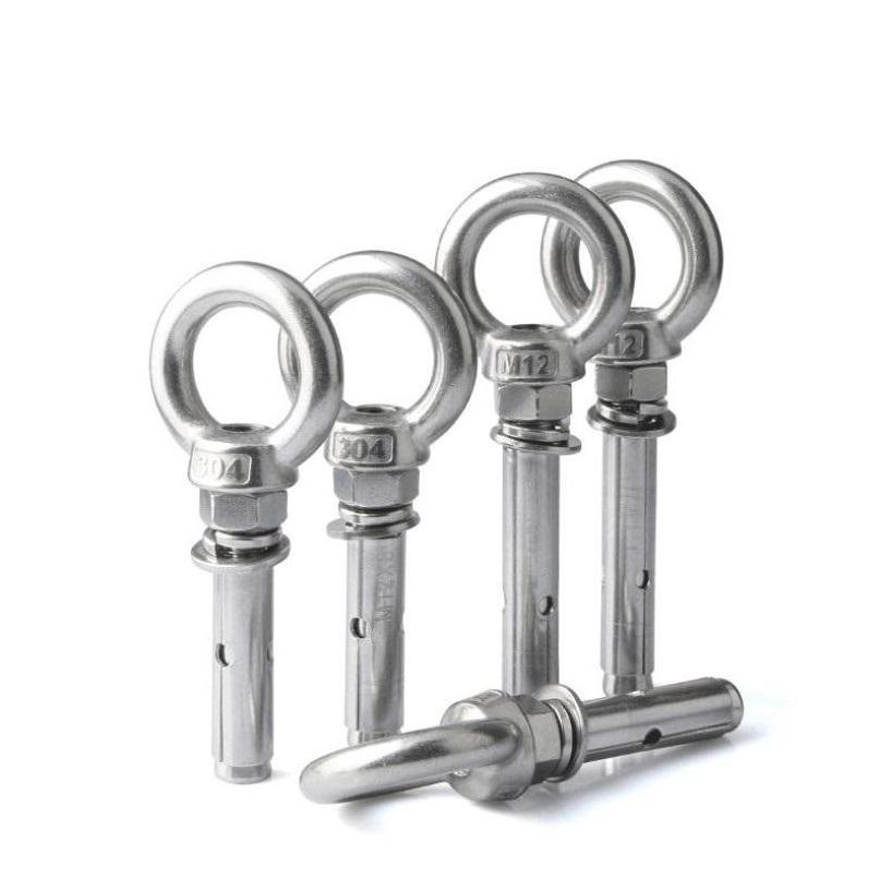 Wholesale Customized Stainless Steel Lifting Eye Ring Nut Concrete Anchor Sleeve Expansion Anchor