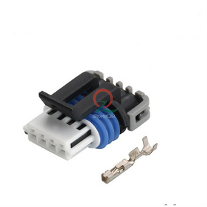 4pin Female Waterproof Pbt Gf30 Auto Connector 15413116 DJ7044YA-1.5-21