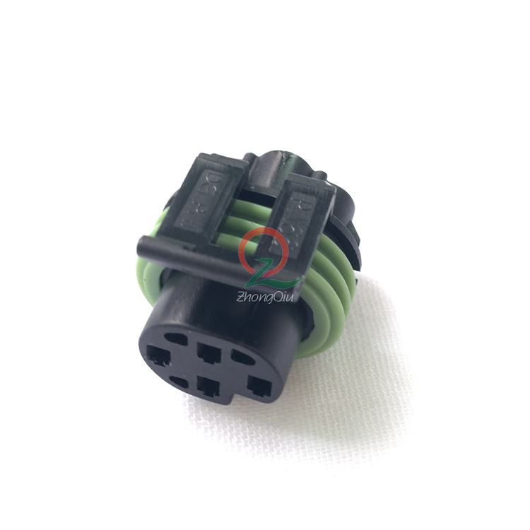 Delphi 4 Pin Black Metri-Pack 150 SERIES Sealed Female Electrical Auto Connector 12065298