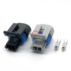 2pin Male Pa66 Waterproof Connector Pbt Gf20 Connector