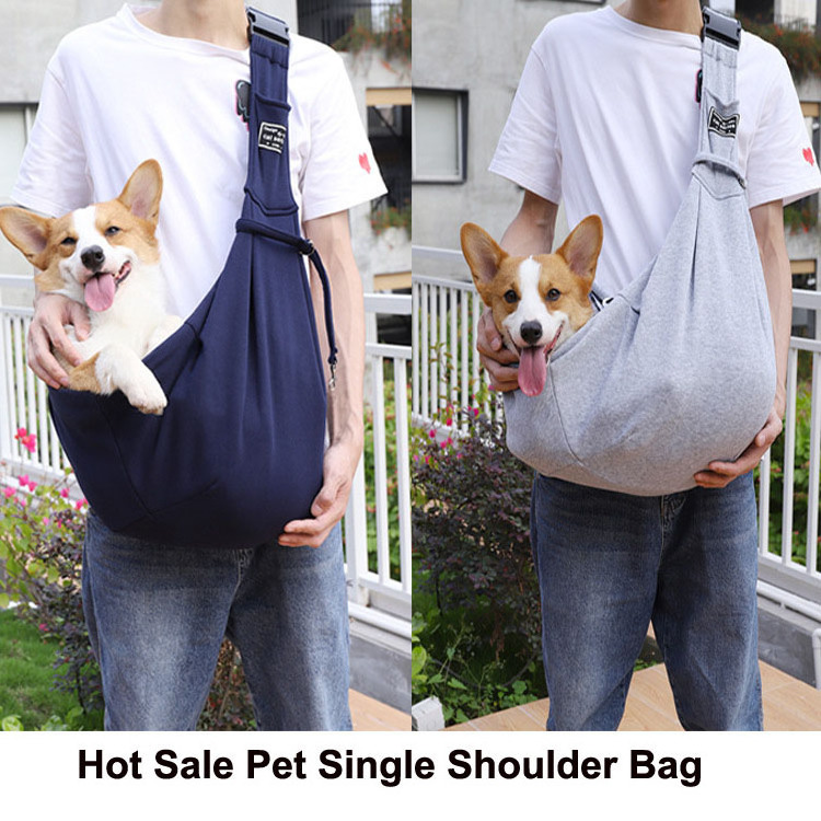 Fashion Portable Travel Walking Pet Bags Hand Free Single Shoulder Backpack Carrier Bag for Puppy Dogs Cats