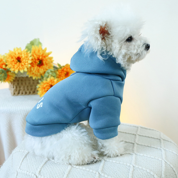 New Designer Dog Clothes Pet Clothing Fonts of Paris Dog Cat Hoodies Wholesale