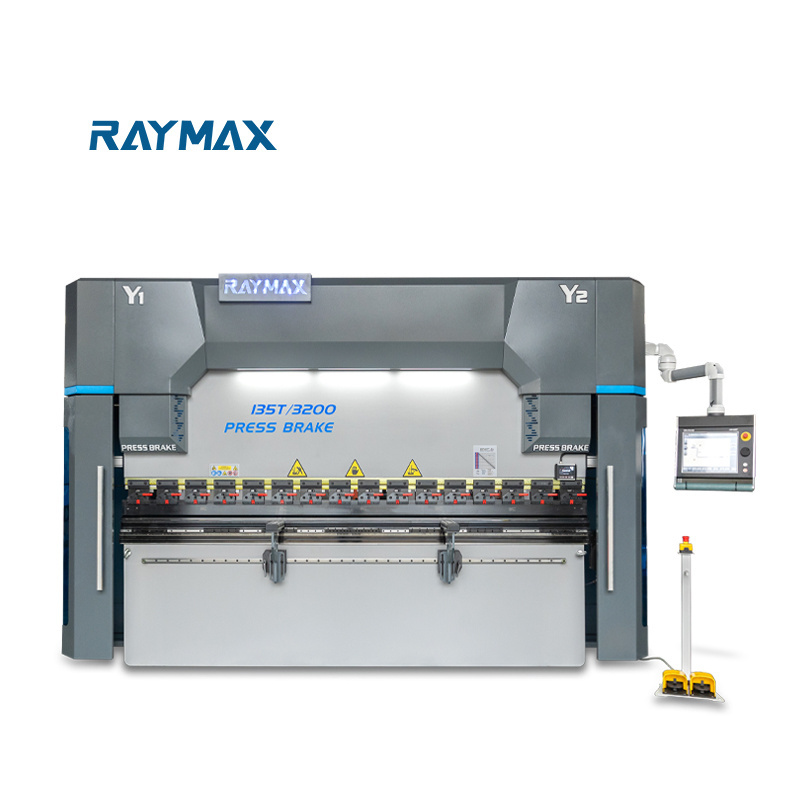 RAYMAX Electric Servo Motor Automatic Panel Bender Center Sheet Metal CNC System Control Bending Machine