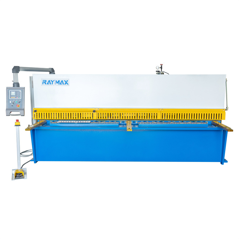 Mechanical Shear hydraulic swing beam QC12Y-6X6000 shear machine for metal sheet cutting