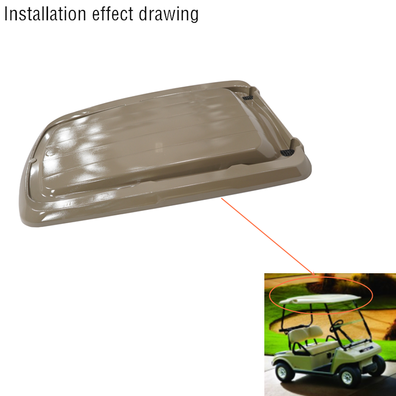 China Best Selling Golf Cart Parts & Accessories Sun Top Canopy Roof for EZGO Yamaha and Club Car with Good Price