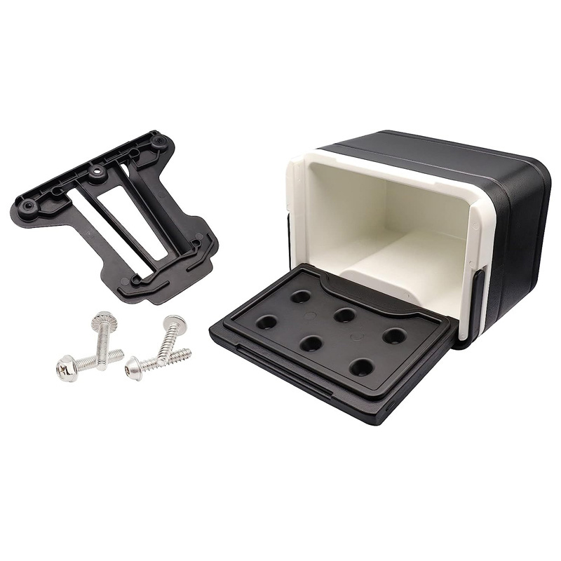 Golf Cart Cooler Ice Cooler Box with Bracket For Club Car Precedent Modeal