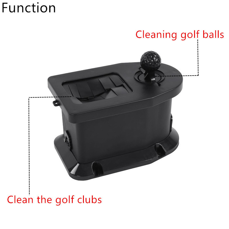 Ball Washer with Mounting Base Golf Ball Cleaner